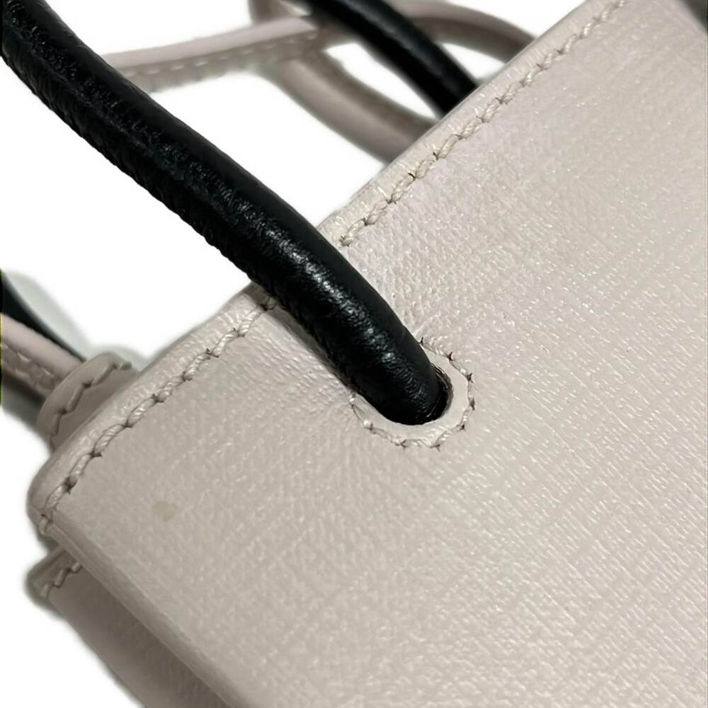 Balenciaga Shopping Phone Holder Shoulder Bag 593826 Light Pink Black - Picture 15 of 15